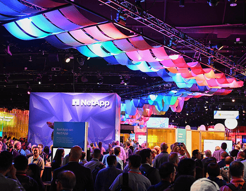 INSIGHT show floor, crowded with attendees