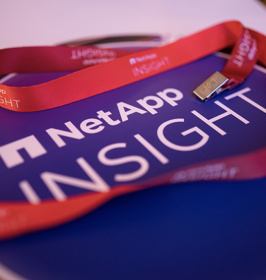 INSIGHT attendee badge and lanyard