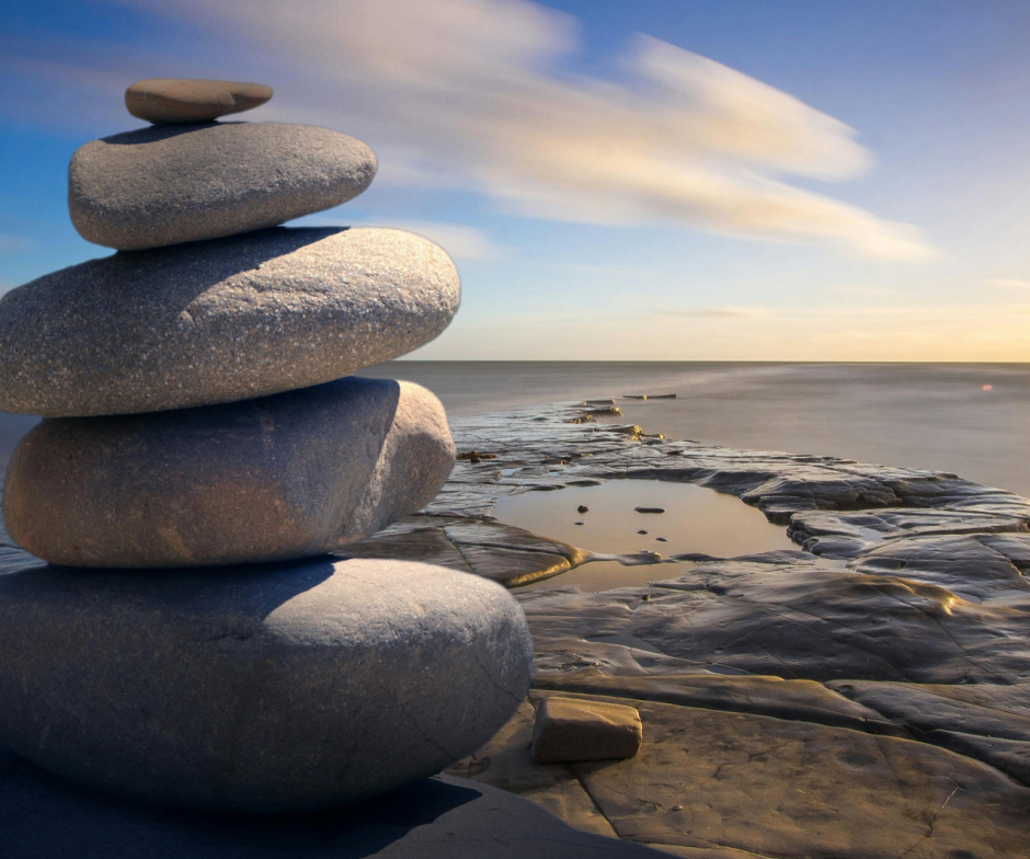 stones on top of one another